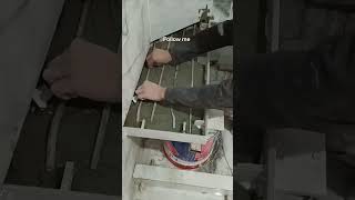 Tile installation system technique homeconstructionvideos viralshorts diy [upl. by Belter568]