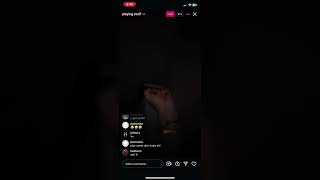 natecxo plays new che snippet on ig live cheromani saysosays underground natecxo [upl. by Anneh]