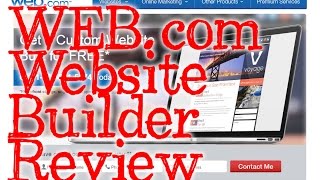 Webcom Website Builder  Do It Yourself  REVIEW and Walkthrough [upl. by Genovera677]