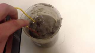 Clay Negative Charge Battery Demonstration [upl. by Airual89]