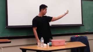 How to Apply First Aid Demonstration Speech [upl. by Atinid]