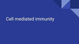 CELL MEDIATED IMMUNITY For AQA OCR and Edexcel A level Biology [upl. by Pihc]