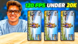 Top 3 😍 Best 120 FPS Gaming Phone Under 20000 For Pubg Bgmi 🔥 Best Gaming Phone Under 20000 [upl. by Dillon]