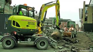 Wacker Neuson 6503 amp Atlas 65 Working [upl. by Roseanna]