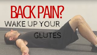 Hooklying Gluteal Contractions [upl. by Acherman]