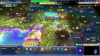 Lets Play Civilization 4 06 Beyond the Sword  Frankreich  Schwer Kriiiiiiiiieg [upl. by Arahsak]