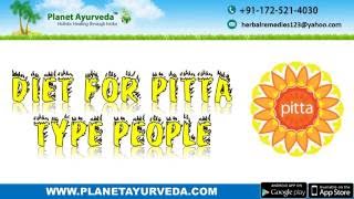 Diet for People with Pitta Prakriti  Dosha  Pitta Pacifying Diet [upl. by Regazzi100]