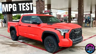 How Good Is The New TRD Pro Hybrid Tundras MPG [upl. by Burner]