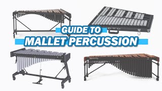 Guide to Mallet Percussion  Marimba Vibraphone Xylophone and Glockenspiel Comparison [upl. by Lawford]