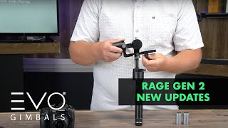 New Updated Features Overview amp EVO APP Functions  EVO Rage Gen2 Camera Stabilizer [upl. by Herminia]