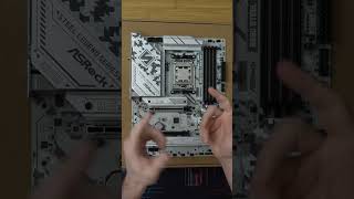 Part 1  asrockofficial and amd ryzen build Do you like this motherboard color [upl. by Leanahtan]