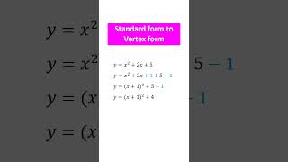 Quadratic Functions in Standard Form [upl. by Adoc]