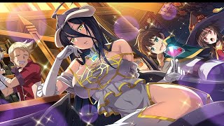 Konosuba Fantastic Days Character Gallery Voices Overlord Albedo CV Yumi Hara [upl. by Inele693]