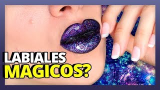 PONIENDO A PRUEBA LOS LABIALES MAGICOS✨FUERA DE ESTE MUNDO [upl. by Mcgee524]