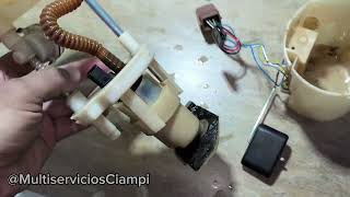 Como cambiar la bomba de gasolina y filtro de un Chevrolet Spark 2008 en Multiservicios Ciampi [upl. by Iat192]