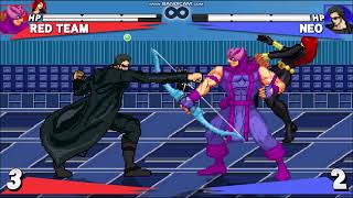 HAWKEYE amp BLACK WIDOW VS NEO  EPIC BATTLE [upl. by Pleasant]