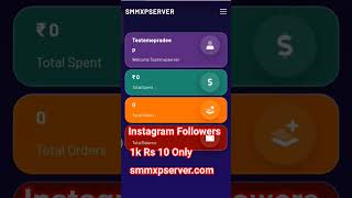 Best Smm Panel For Instagram Followers [upl. by Ayatan]