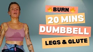 20 MINUTE LOWER BODY WORKOUT RUNNERS  STRENGTHEN YOUR QUADS HIPS HAMSTRINGS GLUTES  CALVES [upl. by Snevets]