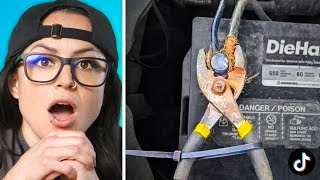 Real Mechanic Reacts to Bonehead Tiktok Advice [upl. by Rozina499]