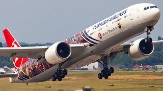 30 MINUTES PURE AVIATION  Over 100 AIRPLANE LANDINGS and DEPARTURES [upl. by Nueovas]