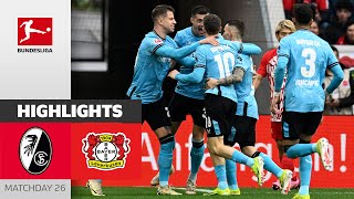 26 Games Unbeaten Wirtz Schick amp Co Shined  SC Freiburg  Bayer 04 Leverkusen 23  Highlights [upl. by Masera]