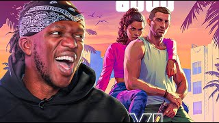 SIDEMEN REACT TO GTA 6 TRAILER [upl. by Ollehto564]