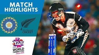 India Skittled for 79 in Opening Match  New Zealand vs India  ICC Mens WT20 2016  Highlights [upl. by Erodaeht]