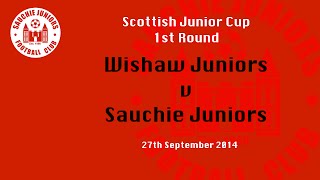 27092014 Wishaw Juniors v Sauchie Juniors  Highlights [upl. by Arella740]