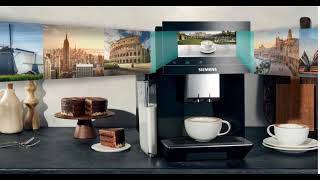 Siemens EQ900 TQ905R09  Volautomatische espressomachine  ZwartRVS [upl. by Eittel]