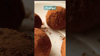 Mejores Trufas de Chocolate Receta Fácil shorts [upl. by Ahseka]