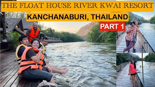 THE FLOAT HOUSE RIVER KWAI RESORTRIVER KWAIKANCHANABURITHAILAND [upl. by Yemerej927]