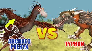 Archaeopteryx vs Typhon  Dino vs Titan S4E9  SPORE [upl. by Drugge]