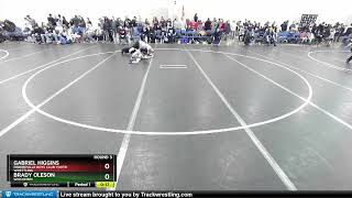 8085 Lbs Round 3  Brady Oleson Wisconsin Vs Gabriel Higgins Pardeeville Boys Club Youth Wrestl [upl. by Gale]