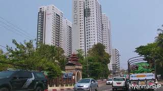 2023 Yangon city drive Inno City [upl. by Prudy]