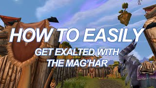 How to Easilly Get Exalted with the Maghar 8 Talbuk Mounts [upl. by Hylan43]