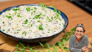 FEIJÃO VERDE CREMOSO COM QUEIJO COALHO RECEITA TÍPICA DO NORDESTE SUPER SABOROSA [upl. by Ardin]