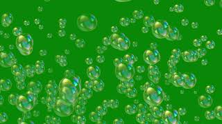 Free Soap Bubbles Green Screen Background [upl. by Ogaitnas480]