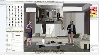 Enscape  SketchUp Materials for Interior Design [upl. by Renrew]