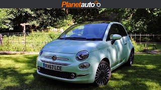 Fiat 500 Lounge 2018 Full Review and Road Test [upl. by Ennayelsel]