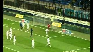 Coppa Italia 20092010  Inter vs Livorno 10 [upl. by Muire]