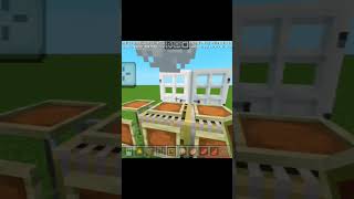 Cooking table build in minecraft shorts shots [upl. by Silloh]