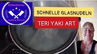 Glasnudeln Teri Yaki Art  Maggi Produkt Test  Rezept schnell und lecker  Chinesich Food yummy [upl. by Etz]