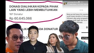 GAK NYANGKA  JUSTRU DENSU YG KOORDINIR UNTUK ALIHKAN DONASI 15 MILYAR AGUS KE LAINNYA [upl. by Alper]