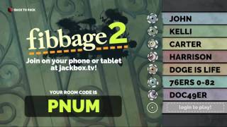 Game Lobby Fibbage 2 [upl. by Adnola]