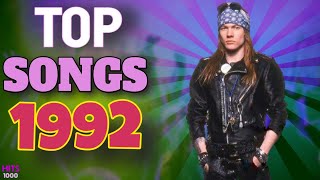 Top Songs of 1992  Hits of 1992 [upl. by Mcgean]