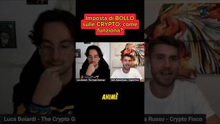 IMPOSTA di BOLLO su BITCOIN e CRYPTO cos’é e come funziona la TASSA bitcoin crypto [upl. by Styles809]