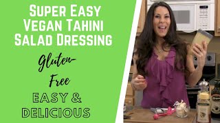 Easy Homemade Tahini Salad Dressing [upl. by Averir]