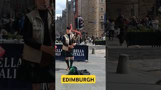 CÓMO SUENA LA GAITA EN ROYAL MILE🔴EDIMBURGH🔴ESCOCIA [upl. by Berk604]