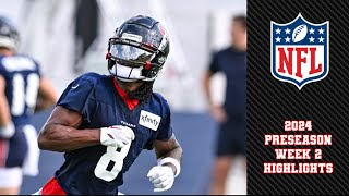 Texans WR John Metchie III ALL CATCHES vs Giants  2024 Preseason Week 2 Highlights [upl. by Eniamrej444]