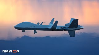 MQ9 Reaper  Best Ever Military Drone [upl. by Anyrtak]